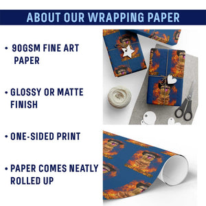 Peanut Goop Meme Wrapping Paper Roll Funny Bungulator TS10 Print Your Wear