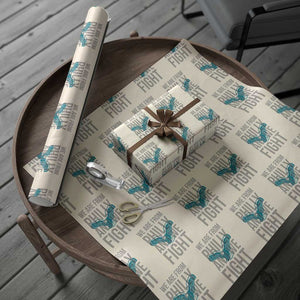 Philadelphia Spirit Wrapping Paper Roll We Are From Philly And We Fight TS02 Beige Print Your Wear