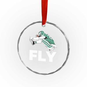 Philly Fan Crystal Glass Ornament Barkley Backwards Hurdle TS10 Print Your Wear