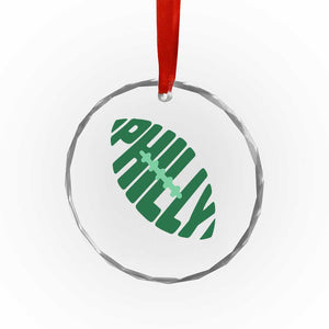 Philly Game Day Crystal Glass Ornament Football Team Retro Sports Fan TS10 Print Your Wear