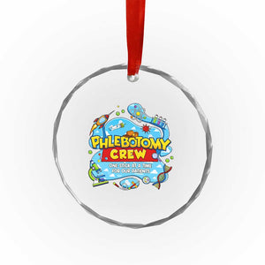 Phlebotomy Crew Lab Week 2026 Crystal Glass Ornament One Stick At A Time Funny Phlebotomist Healthcare Lab TS02 Print Your Wear