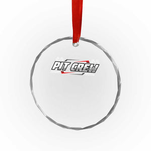 Pit Crew Crystal Glass Ornament Race Car Family Racing Birthday Parties TS10 Print Your Wear