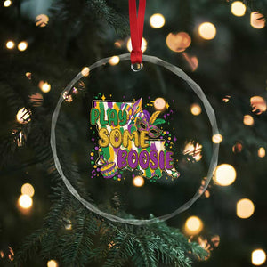 Play Some Boosie Mardi Gras Crystal Glass Ornament Funny Louisiana New Orleans Carnival TS11 Print Your Wear