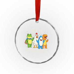 Portland Protest Inflatable Mascot Parade Crystal Glass Ornament Joy Is Resistance Resist Frog Shark Chicken Dino TS02 Print Your Wear