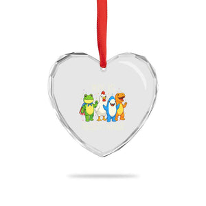 Portland Protest Inflatable Mascot Parade Heart Crystal Glass Ornament Joy Is Resistance Resist Frog Shark Chicken Dino TS02 Print Your Wear
