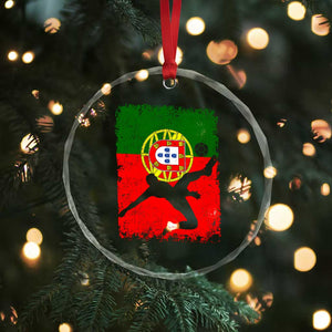 Portugal Soccer Crystal Glass Ornament Portuguese Flag Futebol Football Fan TS10 Print Your Wear