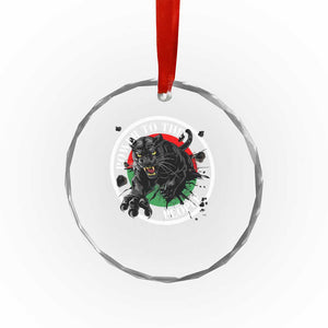 Power To The People Black Panther Party Crystal Glass Ornament Black History Month TS11 Print Your Wear