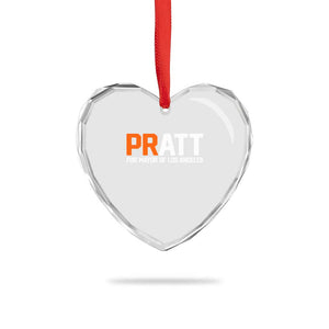 Pratt for Mayor Los Angeles Heart Crystal Glass Ornament LA City Caliornia Pride Political Campaign Supporter TS02 Print Your Wear