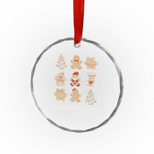 Pregnancy Announcement Crystal Glass Ornament Cookies For Two Please Maternity Gift TS10 Print Your Wear
