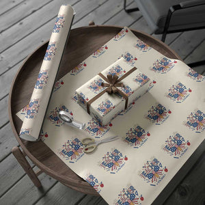 Proud American Teacher 250 Years Wrapping Paper Roll Patriotic Educator Gift TS12 Beige Print Your Wear