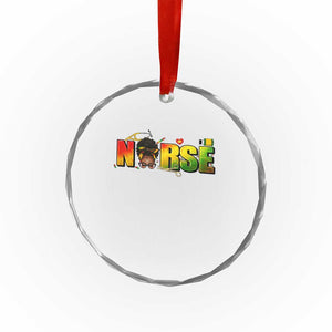 Proud Black Nurse Crystal Glass Ornament Black History Month Healthcare Gift TS12 Print Your Wear