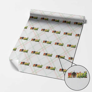 Proud Black Nurse Wrapping Paper Roll Black History Month Healthcare Gift TS12 Christmas Plaid Print Your Wear
