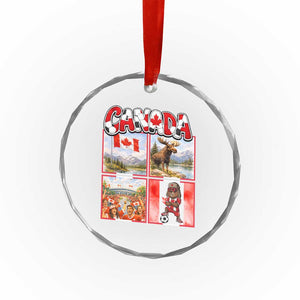 Proud Canada National Soccer Fan 2026 Gift Crystal Glass Ornament TS12 Print Your Wear