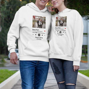 Custom Favorite Song T Shirt - Personalized Photo Anniversary Valentine Couples Gift CTM02 Custom - Printyourwear