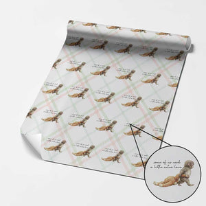 Punch Mokey Wrapping Paper Roll Viral Trend Baby Monkey Meme TS14 Christmas Plaid Print Your Wear