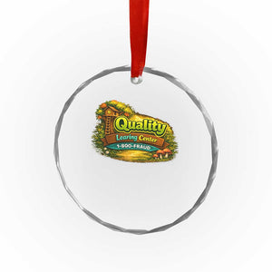 Quality Learing Center Crystal Glass Ornament Funny Childcare Day Care TS10 Print Your Wear