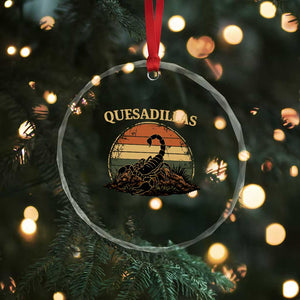 Quesadillas Scorpion Crystal Glass Ornament Southwestern Desert Food TS14 Print Your Wear