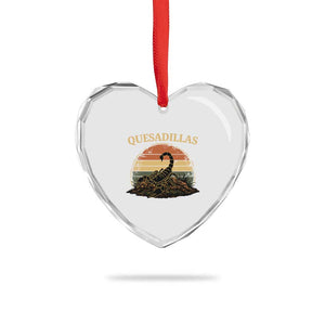 Quesadillas Scorpion Heart Crystal Glass Ornament Southwestern Desert Food TS14 Print Your Wear