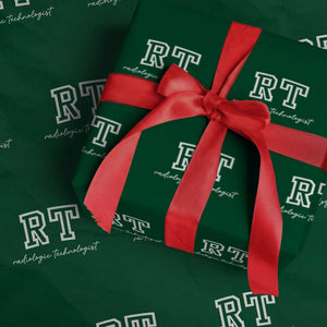 Radiology Technologist Wrapping Paper Roll RT Xray Rad Tech Gift TS10 Green Print Your Wear