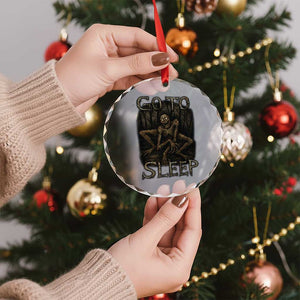 Rake Creepypasta Crystal Glass Ornament Creepy Cryptid Series Alt Goth Grunge Horror Aesthetic TS10 Print Your Wear