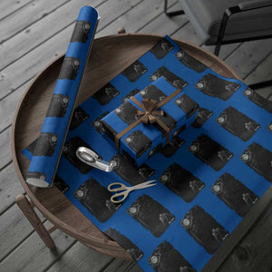 Rake Creepypasta Wrapping Paper Roll Cryptid Series Cryptozoology Gift Creepy Horror Halloween TS10 Blue Print Your Wear