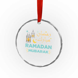 Ramadan Mubarak Muslim Crystal Glass Ornament TS02 Print Your Wear
