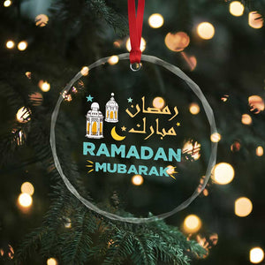Ramadan Mubarak Muslim Crystal Glass Ornament TS02 Print Your Wear