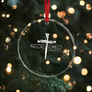 Redeemed Christian Vintage Ephesians Bible Verse Redemption Crystal Glass Ornament TS11 Print Your Wear