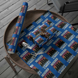 Rescued Is My Favorite Breed Wrapping Paper Roll Adopt A Shelter Pet Cat Dog Adoption Animal Rescue TS10 Blue Print Your Wear