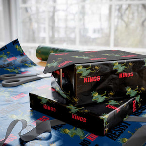 Resist Frog Wrapping Paper Roll No Kings In America Political 2025 TS14 Black Print Your Wear