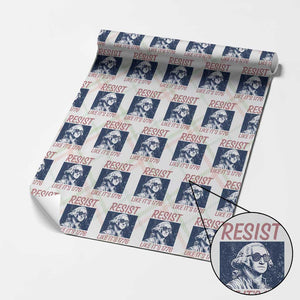 Resist Like its 1776 Wrapping Paper Roll America 4th of July 250 Years Freedom