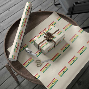 Retro Ghana Flag Wrapping Paper Roll Vintage Ghanaian Pride Ghanese Roots Heritage Graphic
