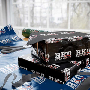 RKO Everybody Blood Wrapping Paper Roll TS10 Black Print Your Wear