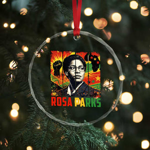 Rosa Parks Crystal Glass Ornament Strong Black Women Pride TS12 Print Your Wear