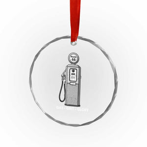 Route Highway 66 Americana Road Trip Crystal Glass Ornament Gas Grill Glory TS12 Print Your Wear