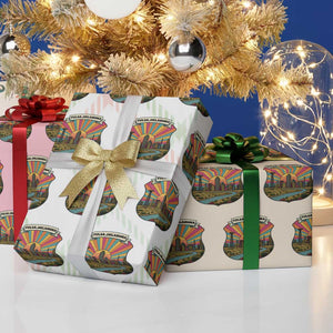Route Highway 66 Tulsa Oklahoma Wrapping Paper Roll Mother Road Travel Gift