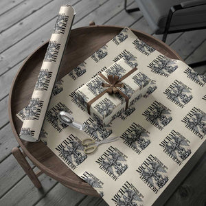 Saint Michael Archangel Defende Nos In Proelio Wrapping Paper Roll Christian Faith Gift TS12 Beige Print Your Wear