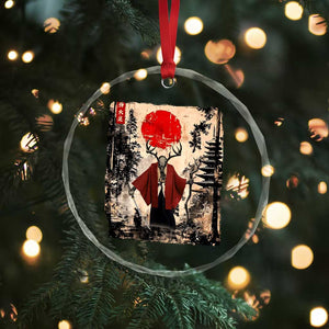 Samurai Wendigo Crystal Glass Ornament Japanese Vintage Graphic Ukiyo-e Art Funny Dark Fantasy TS10 Print Your Wear