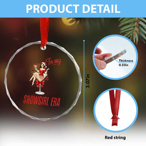 Santa Girls Christmas Crystal Glass Ornament In My Costume Era TS14 Print Your Wear