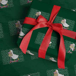 School Bus Driver Welcome Back to School Wrapping Paper Roll TS14 Green Print Your Wear