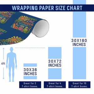 Schools Out Forever Retirement 2026 Wrapping Paper Roll Retired Teacher Gifts Vintage Flower Graphic TS10 Print Your Wear