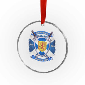 Scotland Forever Saor Alba Scottish Not British Crystal Glass Ornament Scottish Pride TS11 Print Your Wear