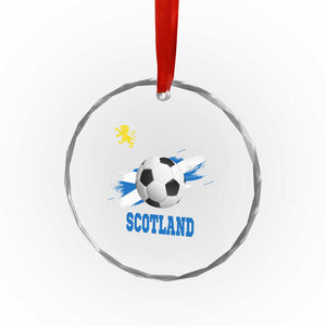 Scotland Soccer Flag Crystal Glass Ornament Scottish Football Fans Pride TS02 Print Your Wear