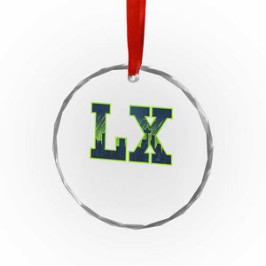 Seattle LX Game Day Washington Space Needle Skyline Crystal Glass Ornament TS11 Print Your Wear