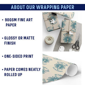 Sexual Assault Awareness Wrapping Paper Roll Petrify The Patriarchy Medusa Feminism TS14 Print Your Wear