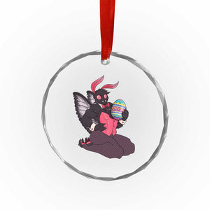 Sexy Easter Bunny Mothman Crystal Glass Ornament Cryptid Humor Gift TS12 Print Your Wear