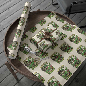 Shamrock On Me Youre Missing Wrapping Paper Roll St Patricks Day Darts Player Gift TS12 Beige Print Your Wear