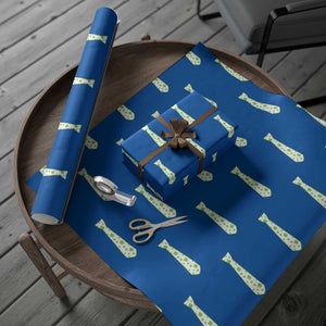 Shamrocks Tie Wrapping Paper Roll Kids St Patricks Day Costume Party Humor TS10 Blue Print Your Wear