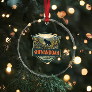 Shenandoah National Park Crystal Glass Ornament Virginia Black Bear Mountain TS14 Print Your Wear