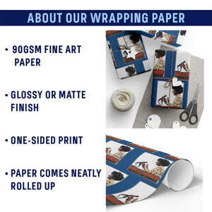 Shirley Chisholm Feminist Empowerment Wrapping Paper Roll Unbought And Unbossed TS12 Print Your Wear